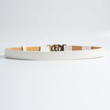 Alloy Buckle PU Belt 