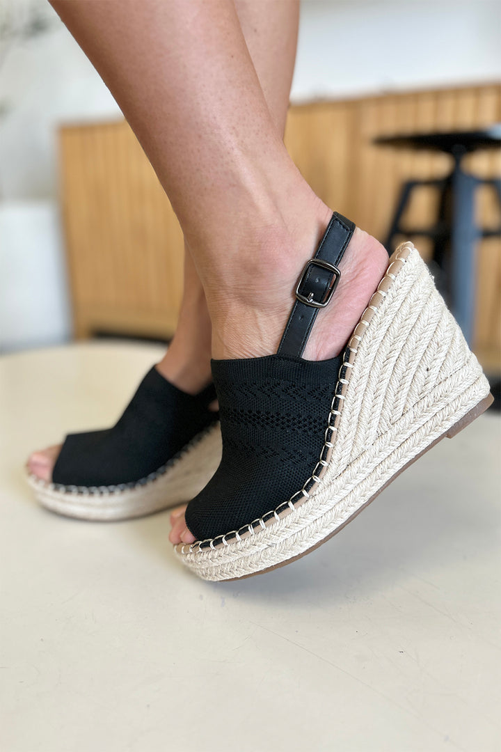 Forever Link Peep Toe High Heel Sandals 