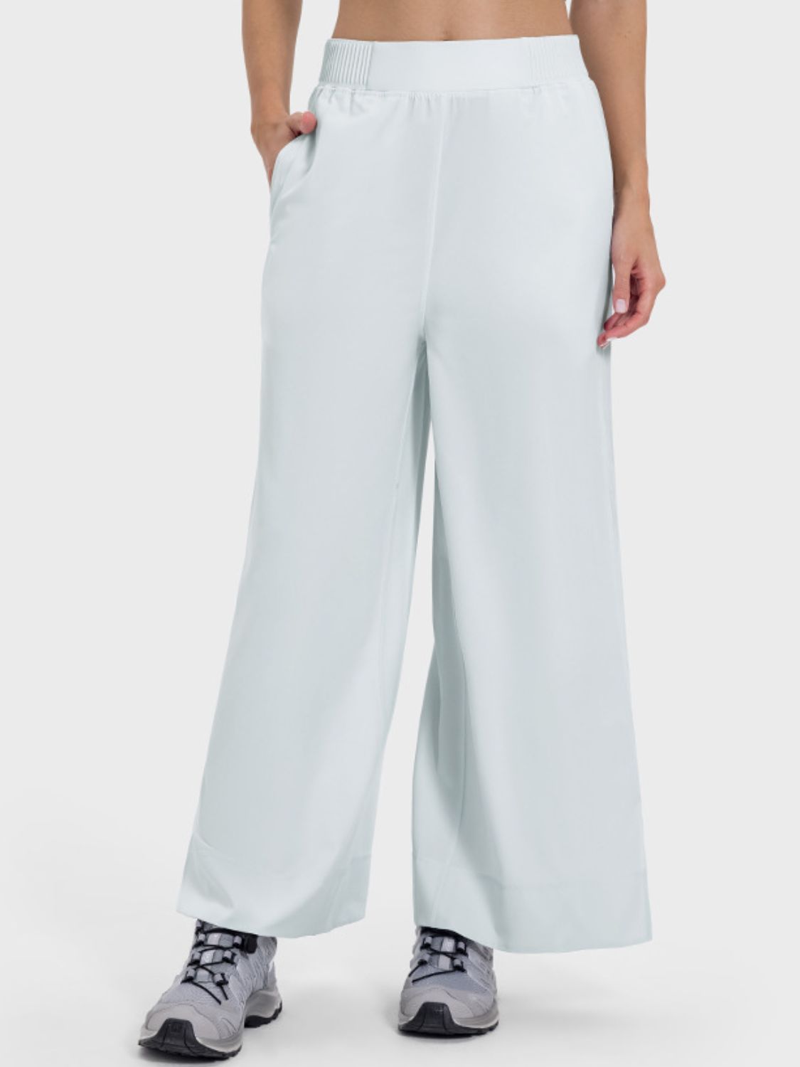 Millennia Slit Wide Leg Active Pants 