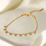 Zircon 18K Gold-Plated Necklace 