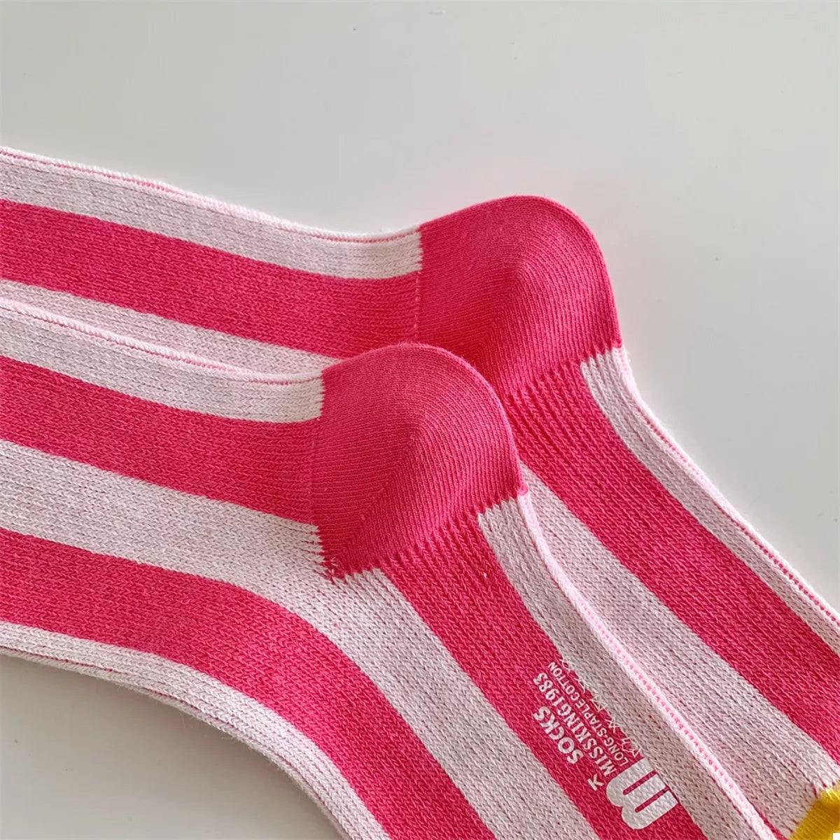 Contrast Striped Crew Socks Lingerie & Nightwear