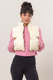 HYFVE Pocketed Solid Vest Coat 