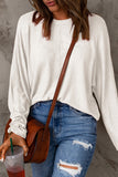 Double Take Full Size Round Neck Long Sleeve T-Shirt 
