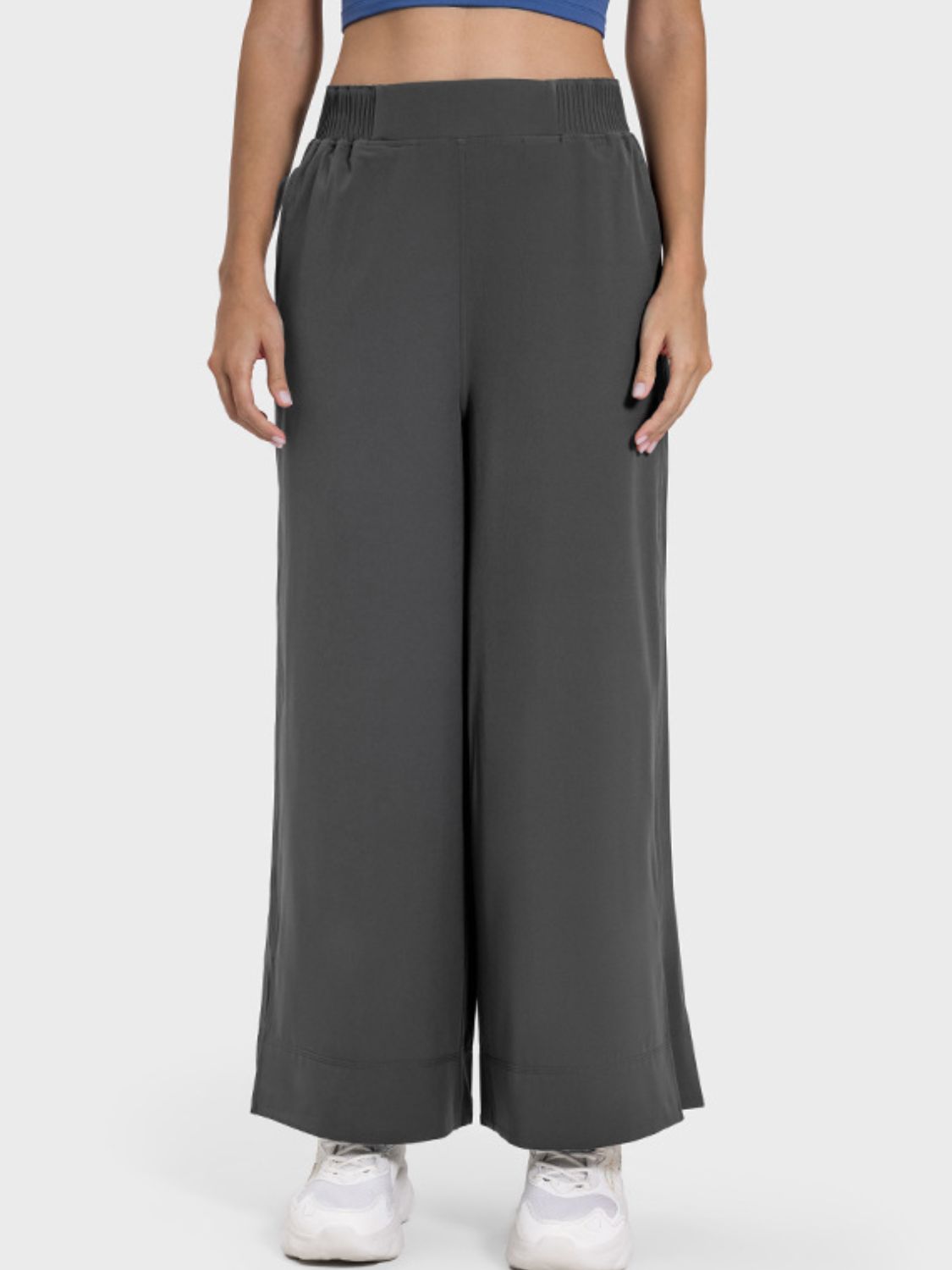 Millennia Slit Wide Leg Active Pants 