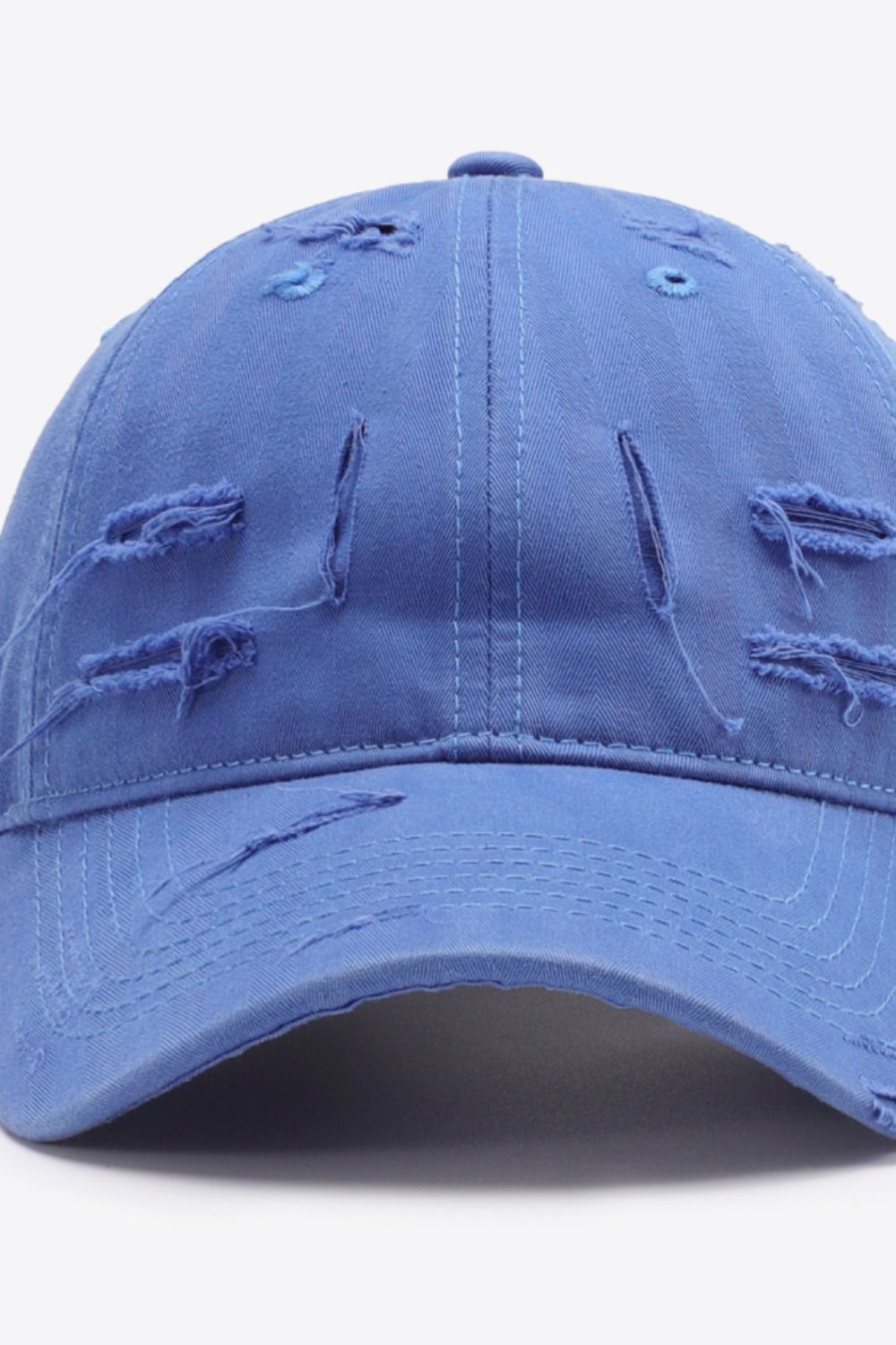 Distressed Adjustable Baseball Cap 