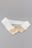 Geometric Buckle Elastic Wide Belt 