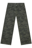 Camouflage Jeans with Pockets 