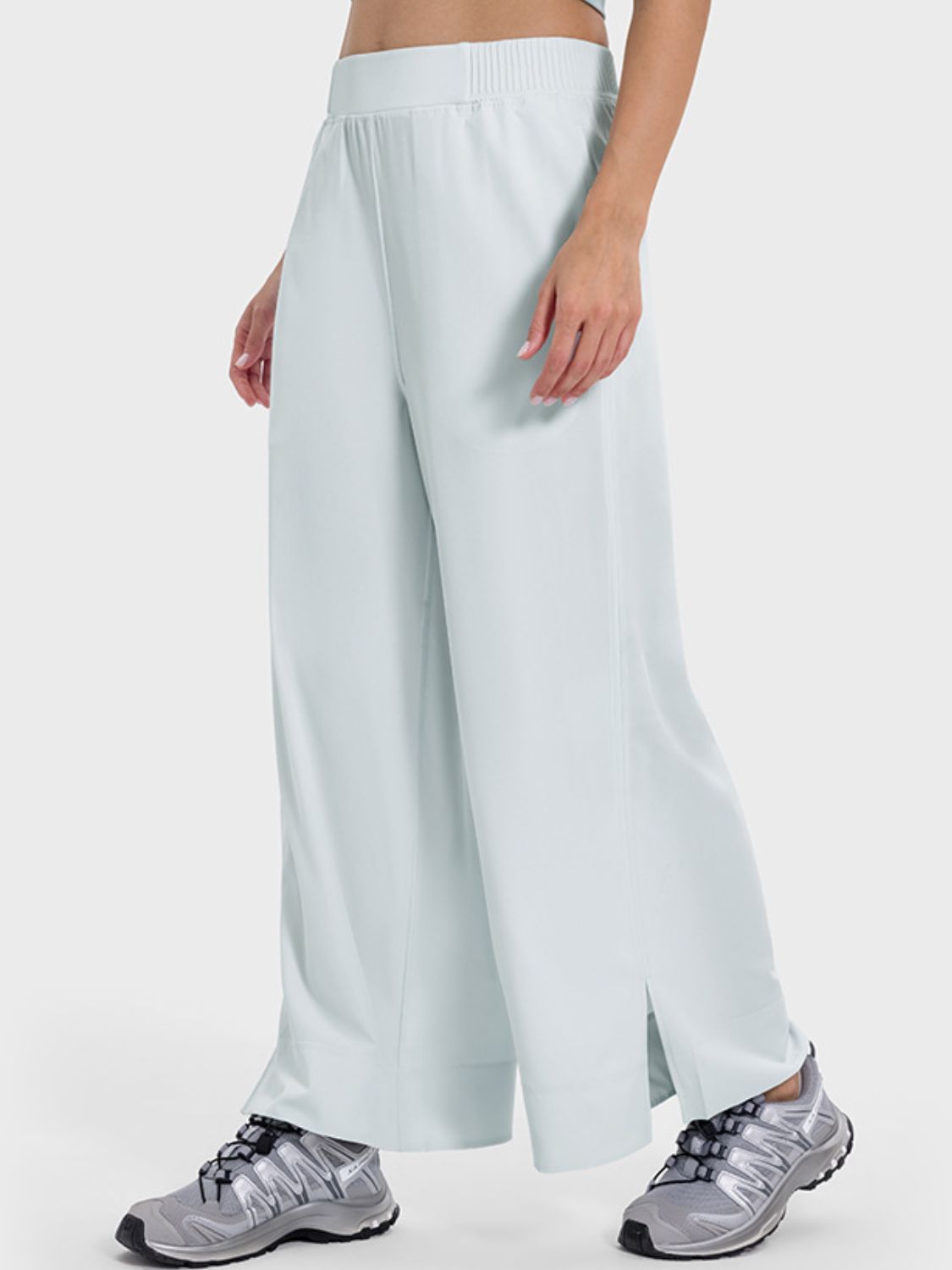 Millennia Slit Wide Leg Active Pants 