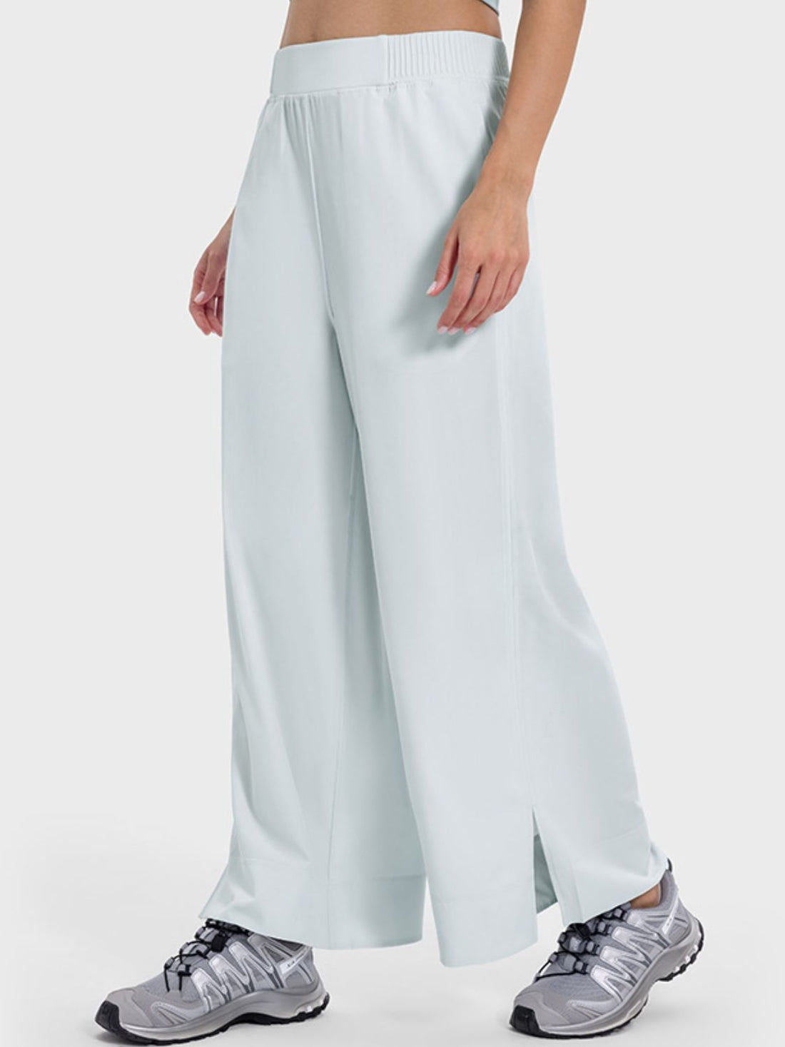 Millennia Slit Wide Leg Active Pants 