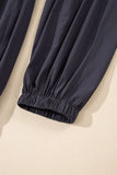 Cutout Square Neck Wide Strap Active Jumpsuit 