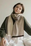 Thermal Contrast Acrylic Scarf 