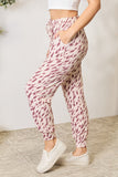 Heimish Full Size Printed Drawstring Pants Pants