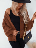 Button Down Long Sleeve Cardigan 