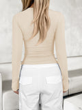 Lovelet V-Neck Long Sleeve T-Shirt 
