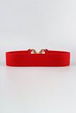 Zinc Alloy Buckle Elastic Belt 