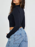 Zip Up Long Sleeve Active Outerwear 