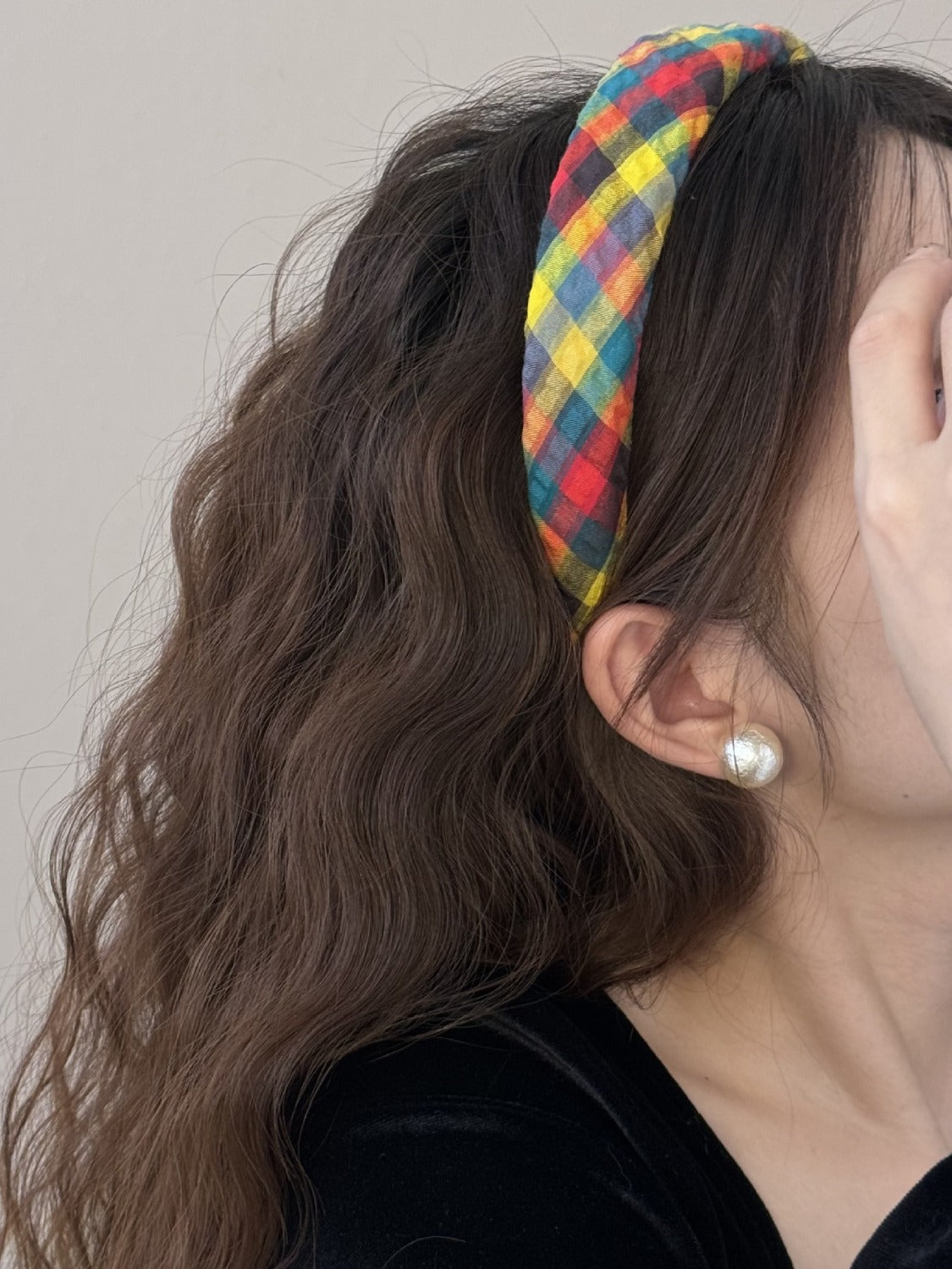 Colorful Polyester Hair Headband 