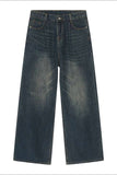Wide Leg Jeans with Pockets 