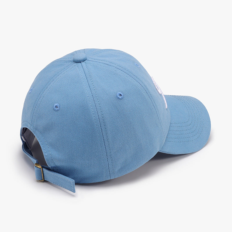 Bow Embroidered Cotton Baseball Cap 