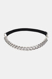 Half Alloy Chain Elastic Belt 