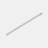24 Carat Moissanite 925 Sterling Silver Heart Bracelet 