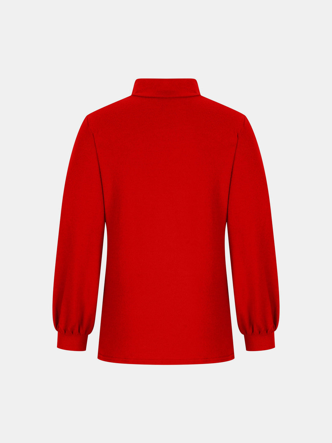 Full Size Mock Neck Long Sleeve T-Shirt 