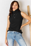 Basic Bae Full Size Ribbed Turtleneck Tank 