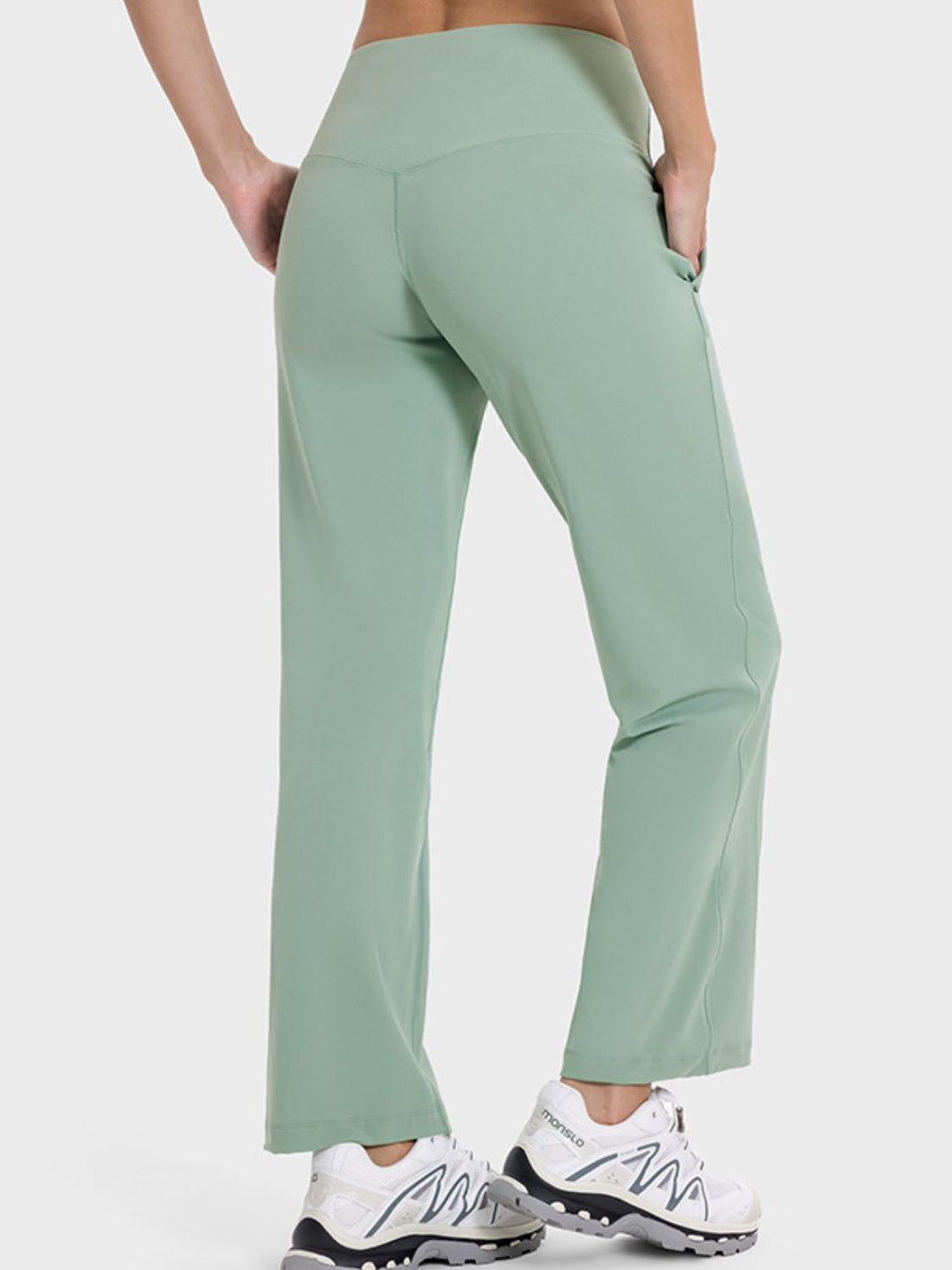 Millennia Pocketed High Waist Active Pants 