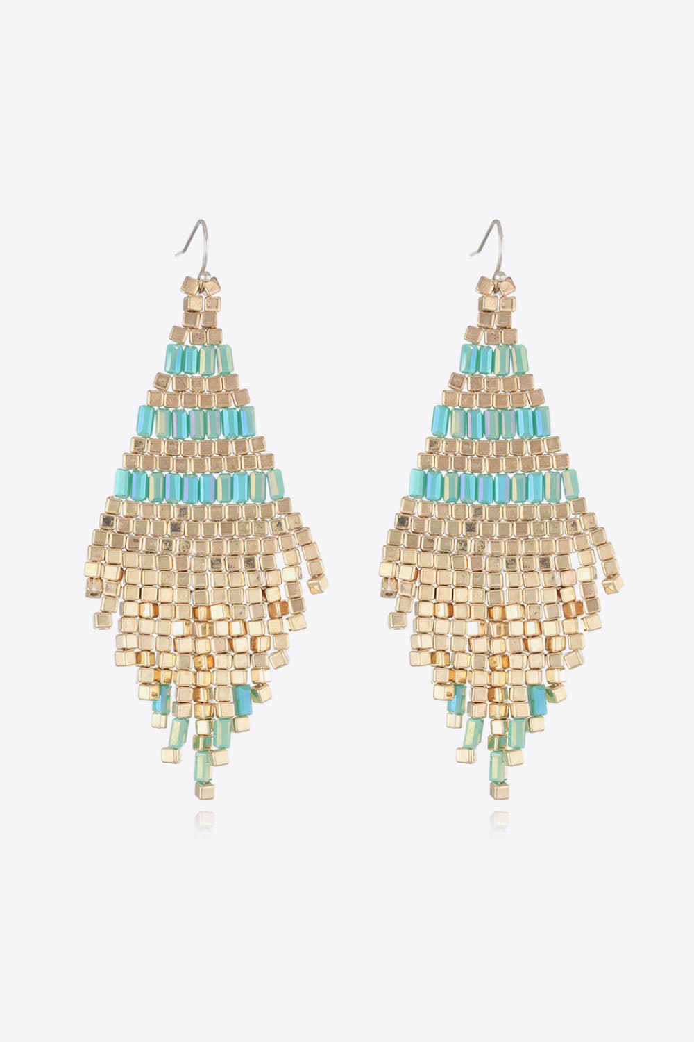 Beaded Dangle Earrings 