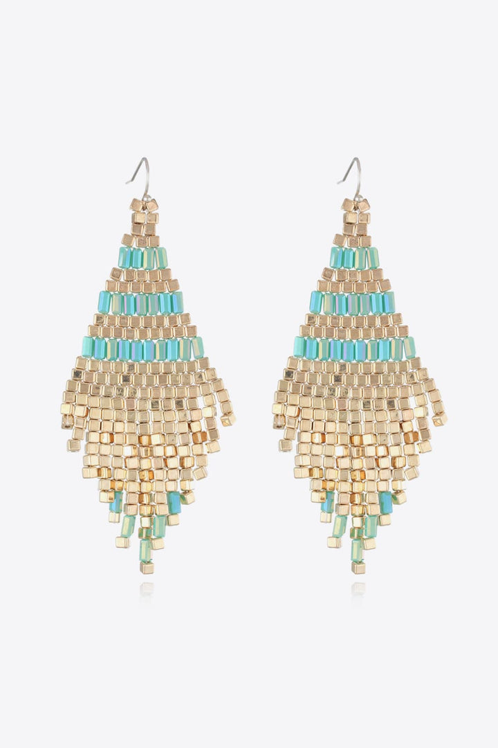Beaded Dangle Earrings 