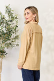 Heimish Full Size Button Up Long Sleeve Cardigan 