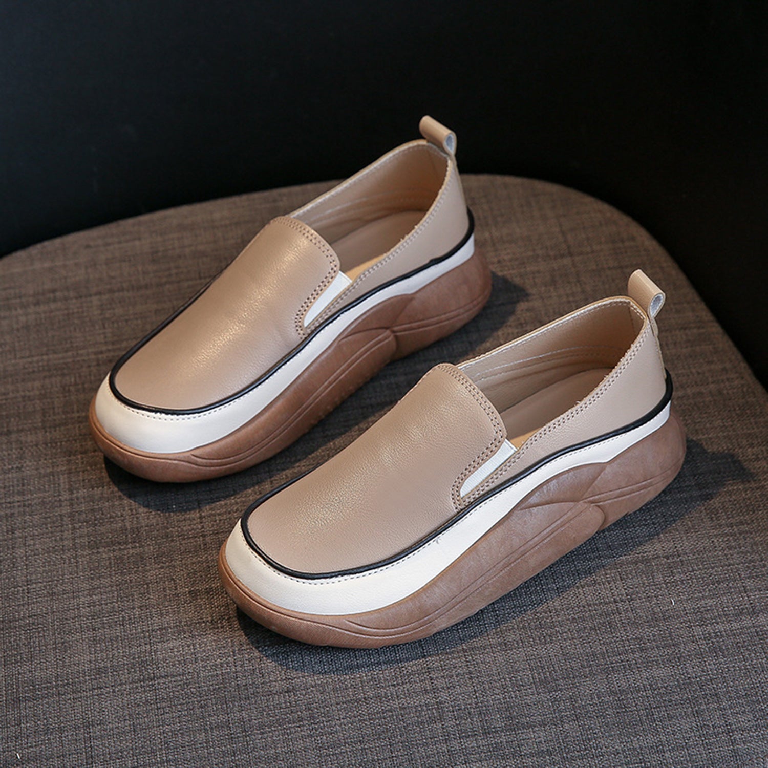 Chunky Slip On Shoes 