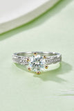 1 Carat Moissanite 925 Sterling Silver Ring Accessories