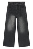Wide Leg Jeans with Pockets 