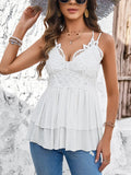 Devine Layered Double Spaghetti Straps Cami 