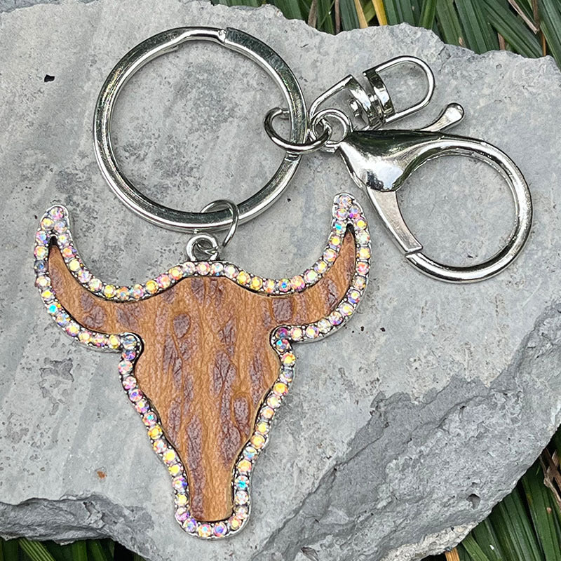 Bull Shape Key Chain 
