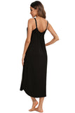 V-Neck Midi Lounge Dress 