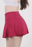High Waist Pleated Active Skirt 