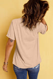 Pumpkin Graphic Round Neck Short Sleeve T-Shirt 