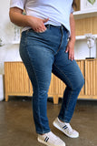 Judy Blue Full Size Tummy Control High Waist Slim Jeans 