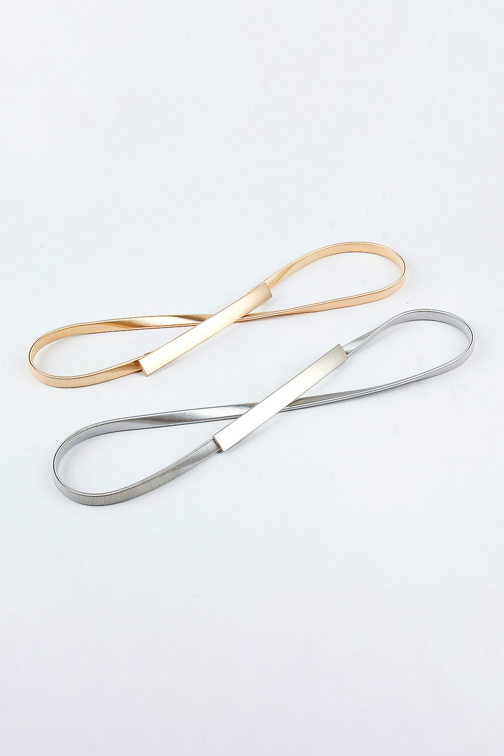 Elastic Iron Skinny Belt 