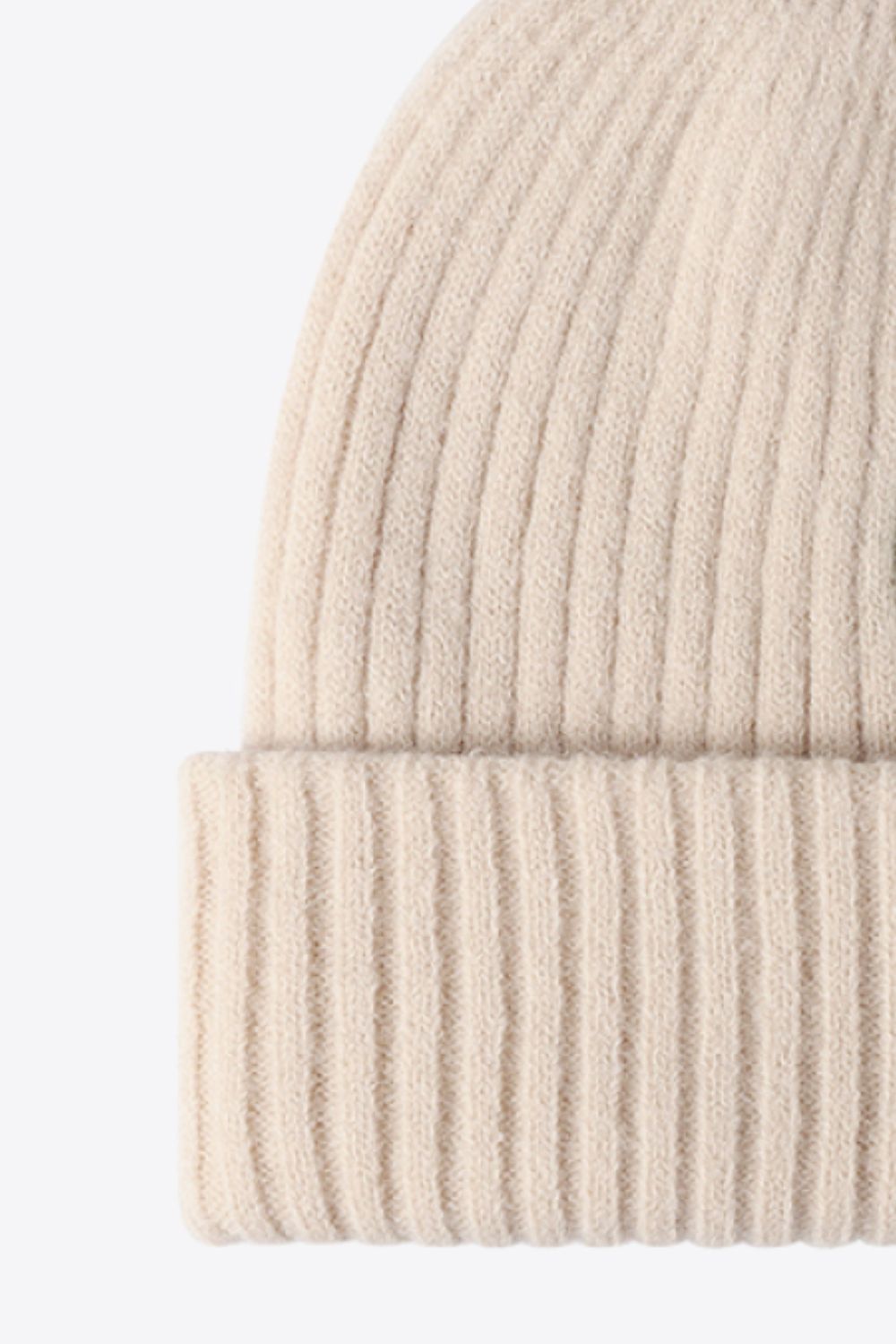 HAPPY Contrast Beanie 