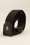 PU Elastic Snap Closure Belt 