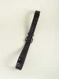 Grommet PU Leather Belt 