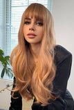 Natural Wave Full Machine Synthetic Wigs 26" 