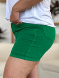 Judy Blue Full Size Tummy Control Garment Dyed Denim Shorts 