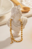 Heart Chain Lobster Clasp Bracelet 