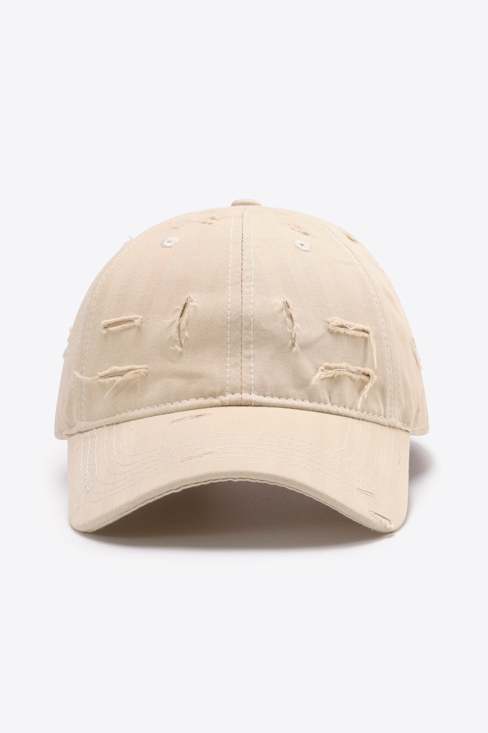 Distressed Adjustable Baseball Cap 