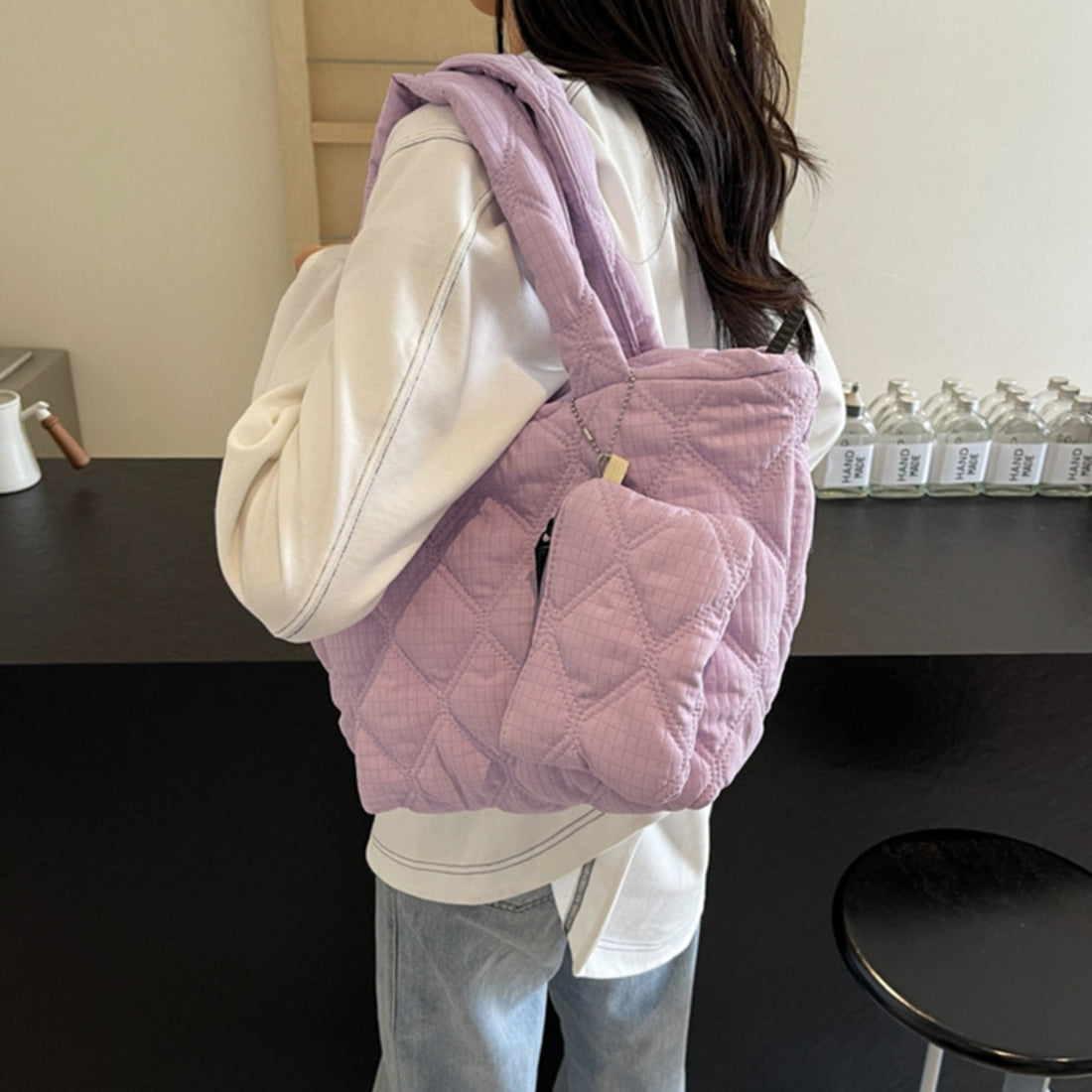 Polyester Medium Tote Bag 