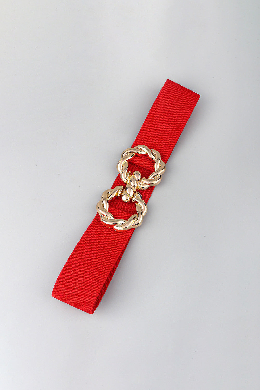 Zinc Alloy Buckle Elastic Belt 